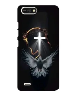 Чехол для TECNO POP 2F с картинкой «Голубь и Свет»