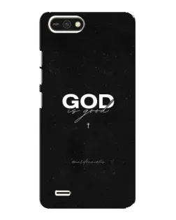 Чехол для TECNO POP 2F с картинкой «GOD — Бог над всем»