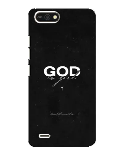 Чехол для TECNO POP 2F с картинкой «GOD — Бог над всем»