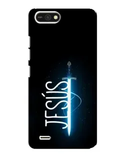 Чехол для TECNO POP 2F с картинкой «Меч Духа Jesus»