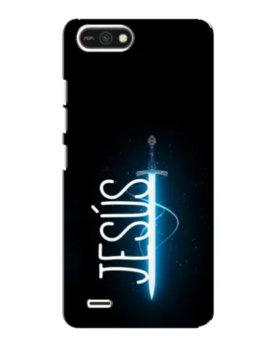 Чехол для TECNO POP 2F с картинкой «Меч Духа Jesus»