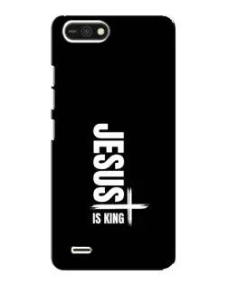 Чехол для TECNO POP 2F с картинкой «Вертикаль веры Jesus»