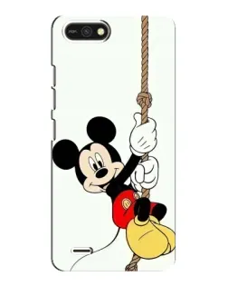 Чехол для TECNO POP 2F с картинкой «Mickey на канате» Чехол для TECNO POP 2F с картинкой «Mickey на канате»