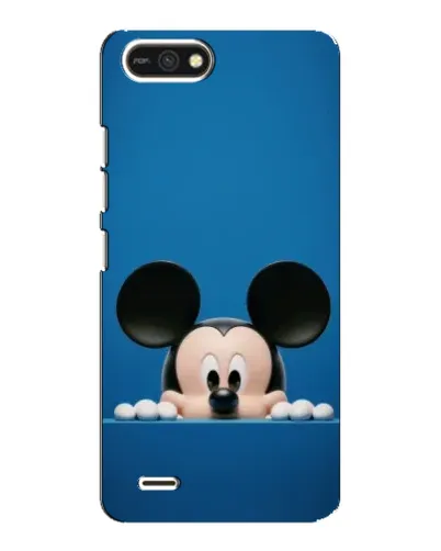 Чехол для TECNO POP 2F с картинкой «Микки выглядывает»