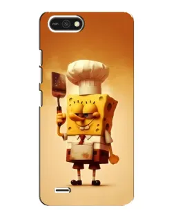Чехол для TECNO POP 2F с картинкой «Губка Боб повар»