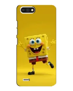 Чехол для TECNO POP 2F с картинкой «Позитивный Губка Боб»