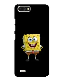 Чехол для TECNO POP 2F с картинкой «Классический Губка Боб»