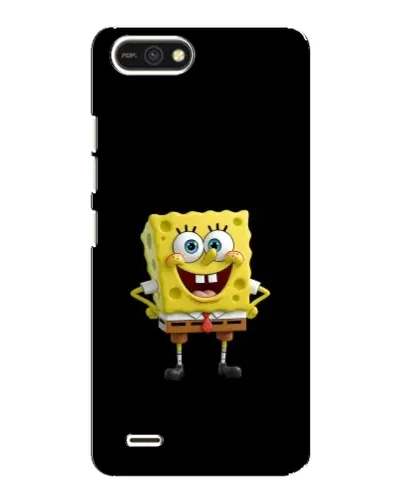Чехол для TECNO POP 2F с картинкой «Классический Губка Боб»