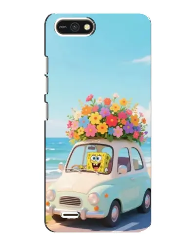 Чехол для TECNO POP 2F с картинкой «Автомобильное путешествие»
