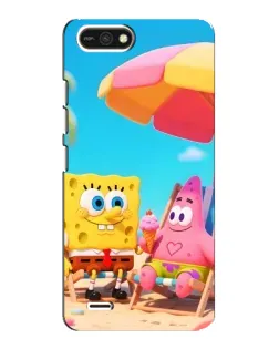 Чехол для TECNO POP 2F с картинкой «Отдых на пляже»