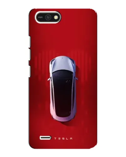 Чехол для TECNO POP 2F с картинкой «Tesla Top View»