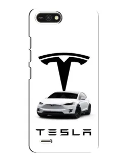Чехол для TECNO POP 2F с картинкой «Tesla White Style»