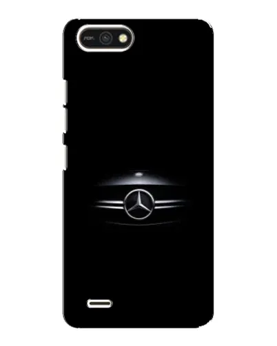 Чехол для TECNO POP 2F с картинкой «Mercedes — абстрактные линии»