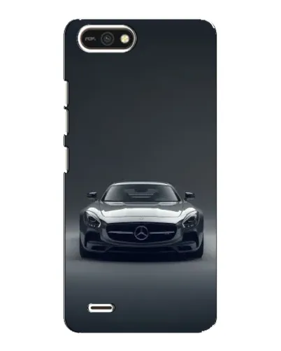 Чехол для TECNO POP 2F с картинкой «Mercedes на черном»