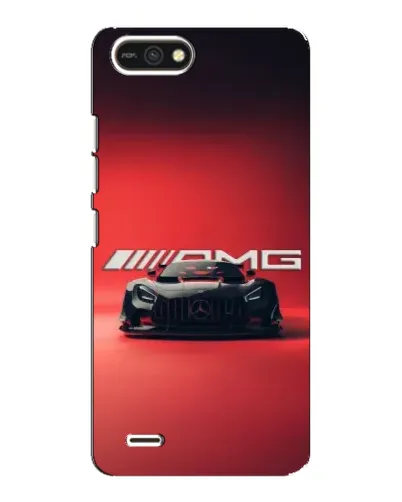 Чехол для TECNO POP 2F с картинкой «Mercedes AMG — красная линия»