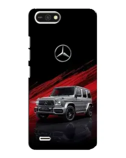 Чехол для TECNO POP 2F с картинкой «Mercedes G-Class красный»