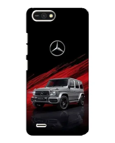 Чехол для TECNO POP 2F с картинкой «Mercedes G-Class красный»