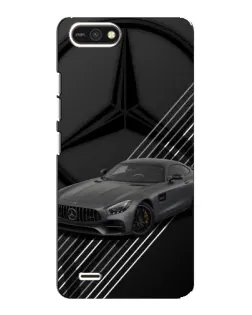 Чехол для TECNO POP 2F с картинкой «Mercedes AMG — графика»