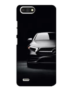Чехол для TECNO POP 2F с картинкой «Свет фар Mercedes»