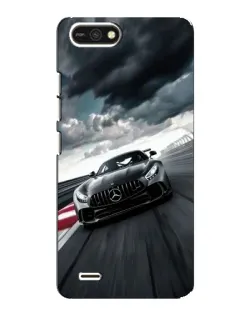 Чехол для TECNO POP 2F с картинкой «Гоночный Mercedes AMG»