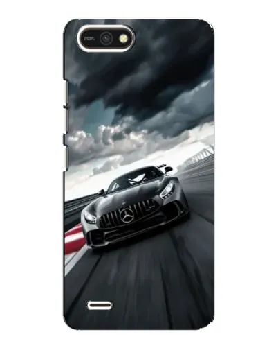 Чехол для TECNO POP 2F с картинкой «Гоночный Mercedes AMG»