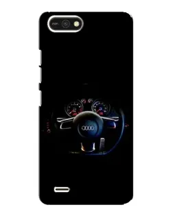 Чехол для TECNO POP 2F с картинкой «Салон Audi — руль» Чехол для TECNO POP 2F с картинкой «Салон Audi — руль»