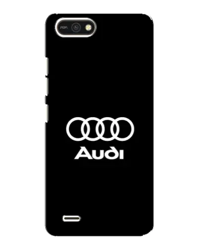 Чехол для TECNO POP 2F с картинкой «Классическое лого Audi»