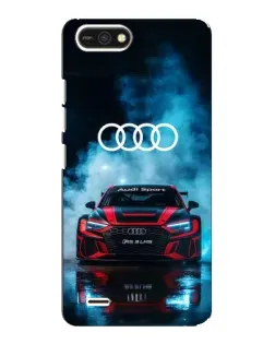 Чехол для TECNO POP 2F с картинкой «Audi Sport — неон»