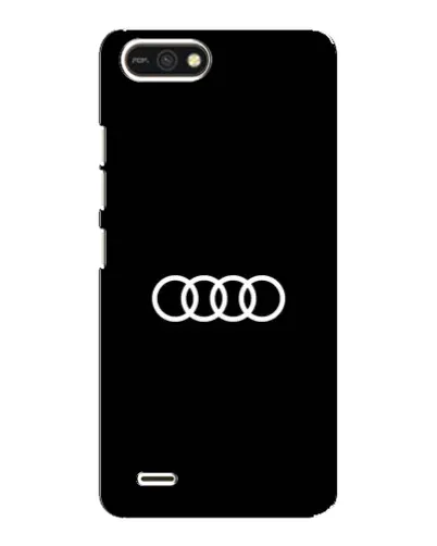 Чехол для TECNO POP 2F с картинкой «Audi White Logo»