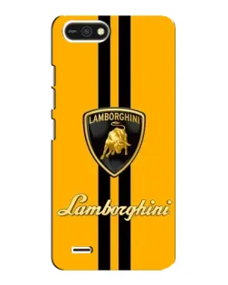 Чехол для TECNO POP 2F с картинкой «Lamborghini Stripe желтый» Чехол для TECNO POP 2F с картинкой «Lamborghini Stripe желтый»