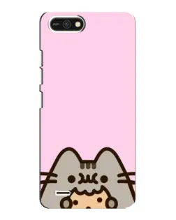 Чехол для TECNO POP 2F с картинкой «Pusheen и печенье» Чехол для TECNO POP 2F с картинкой «Pusheen и печенье»
