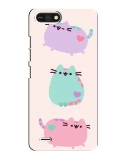 Чохол для TECNO POP 2F з картинкою «Pusheen тріо» Чохол для TECNO POP 2F з картинкою «Pusheen тріо»