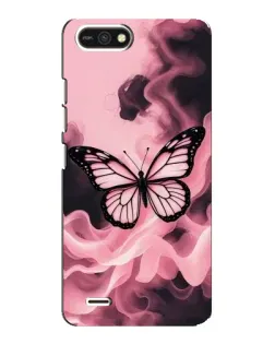 Чехол для TECNO POP 2F с картинкой «Бабочка в дыму» Чехол для TECNO POP 2F с картинкой «Бабочка в дыму»