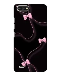 Чехол для TECNO POP 2F с картинкой «Розовые ленты»