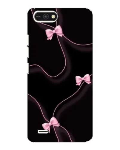 Чехол для TECNO POP 2F с картинкой «Розовые ленты»