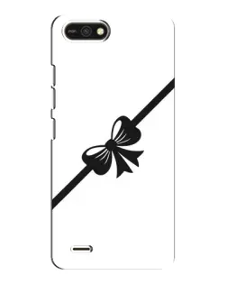 Чехол для TECNO POP 2F с картинкой «Диагональный бант»