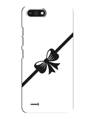Чехол для TECNO POP 2F с картинкой «Диагональный бант»