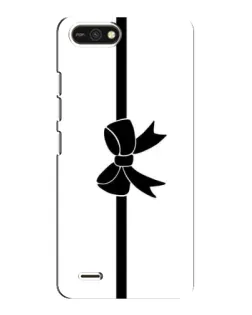 Чехол для TECNO POP 2F с картинкой «Вертикальный бант»