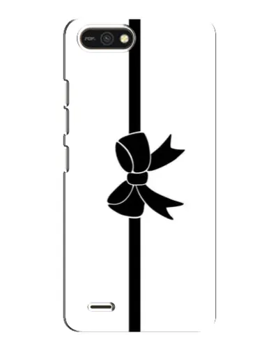 Чехол для TECNO POP 2F с картинкой «Вертикальный бант»