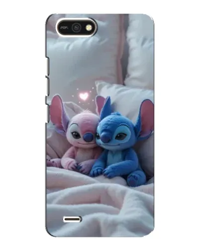 Чехол для TECNO POP 2F с картинкой «Плюшевые Стич Ангел» Чехол для TECNO POP 2F с картинкой «Плюшевые Стич Ангел»