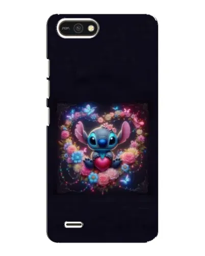 Чехол для TECNO POP 2F с картинкой «Stitch в цветах» Чехол для TECNO POP 2F с картинкой «Stitch в цветах»