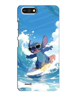 Чехол для TECNO POP 2F с картинкой «Стич на волне» Чехол для TECNO POP 2F с картинкой «Стич на волне»
