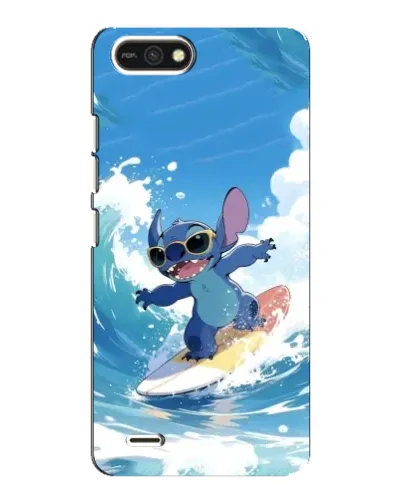 Чехол для TECNO POP 2F с картинкой «Стич на волне» Чехол для TECNO POP 2F с картинкой «Стич на волне»