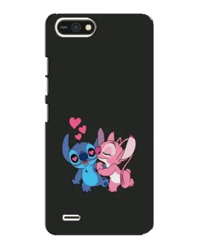 Чехол для TECNO POP 2F с картинкой «Анжел целует Стича» Чехол для TECNO POP 2F с картинкой «Анжел целует Стича»