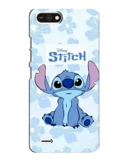 Чехол для TECNO POP 2F с картинкой «Stitch среди цветов» Чехол для TECNO POP 2F с картинкой «Stitch среди цветов»