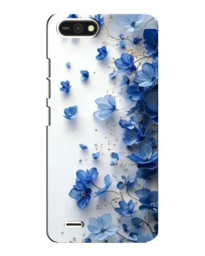 Чехол для TECNO POP 2F с картинкой «Голубой цветочный каскад» Чехол для TECNO POP 2F с картинкой «Голубой цветочный каскад»