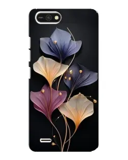 Чехол для TECNO POP 2F с картинкой «Лиловые цветы грации» Чехол для TECNO POP 2F с картинкой «Лиловые цветы грации»