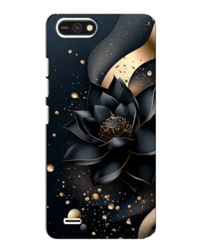 Чехол для TECNO POP 2F с картинкой «Черный лотос» Чехол для TECNO POP 2F с картинкой «Черный лотос»