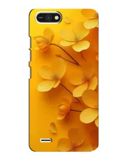Чехол для TECNO POP 2F с картинкой «Золотые лепестки» Чехол для TECNO POP 2F с картинкой «Золотые лепестки»