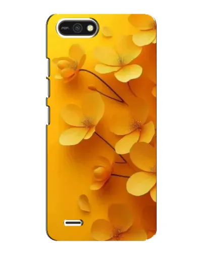 Чехол для TECNO POP 2F с картинкой «Золотые лепестки» Чехол для TECNO POP 2F с картинкой «Золотые лепестки»